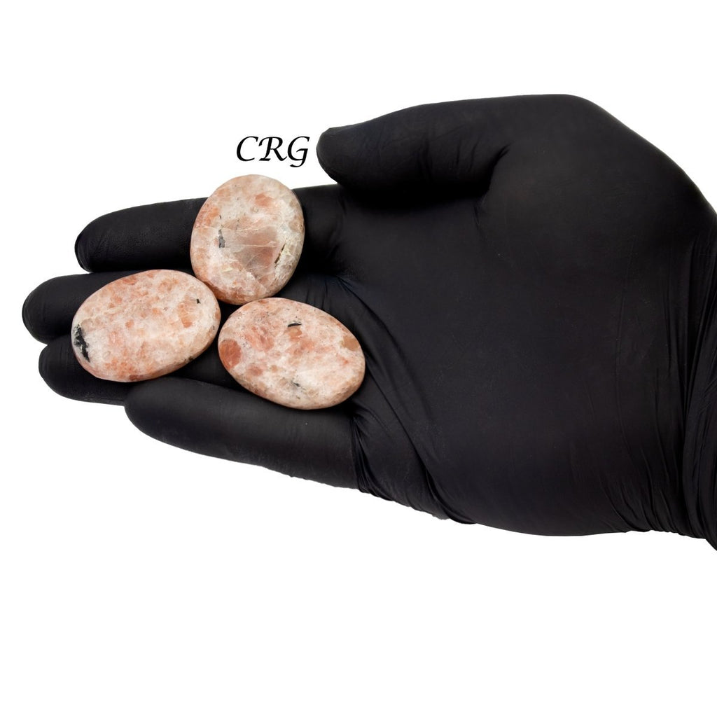 Sunstone Cabochons (75 Grams) Mixed Sizes Bulk Wholesale Lot Crystal Minerals