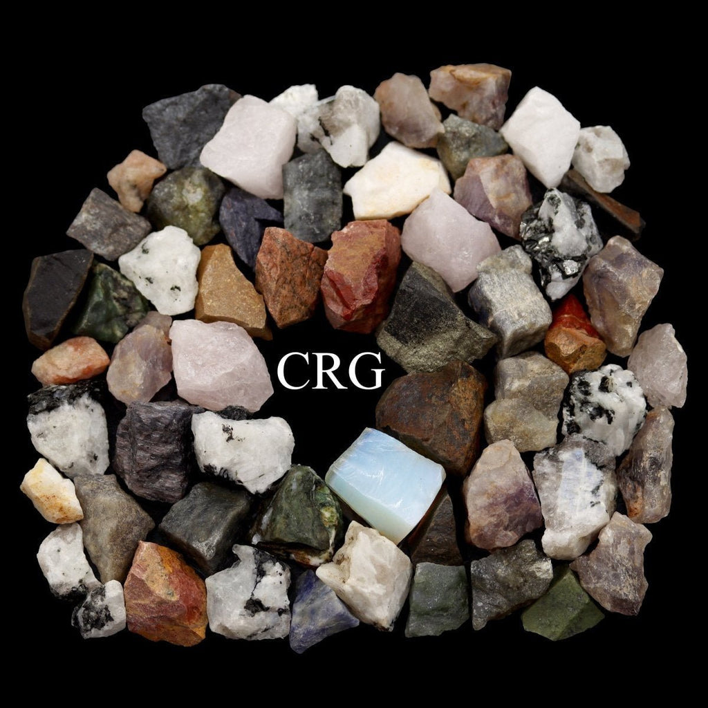 Super Rough Rock Mix Pieces (25 to 40 mm) Crystals Minerals Gemstones