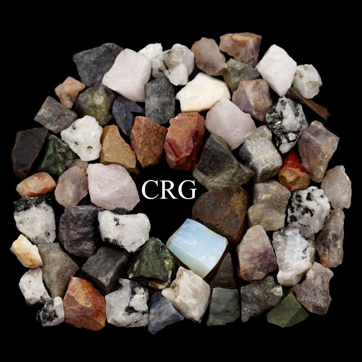Super Rough Rock Mix Pieces (25 to 40 mm) Crystals Minerals Gemstones