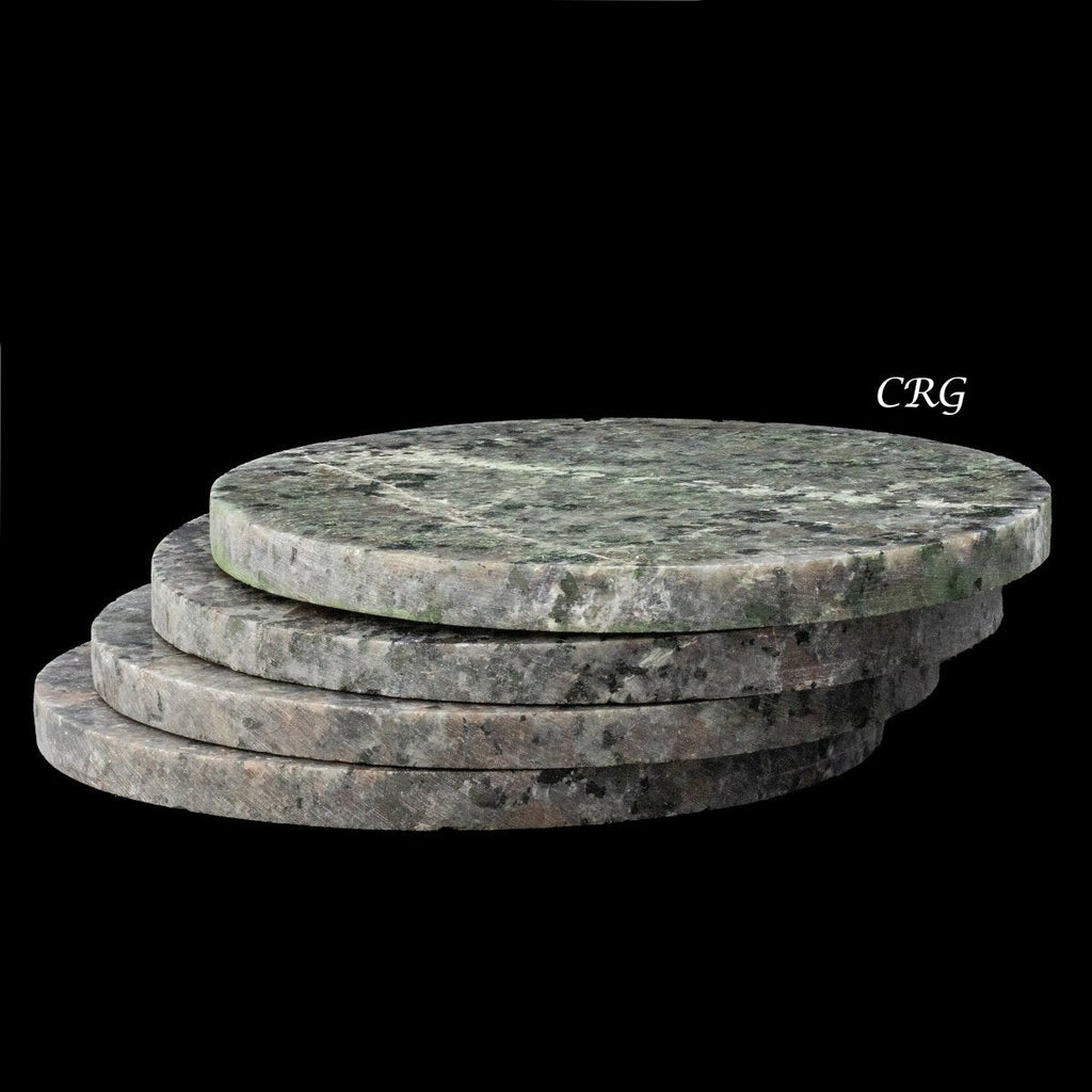 Syenite Disc Slab Coaster (4.5in)