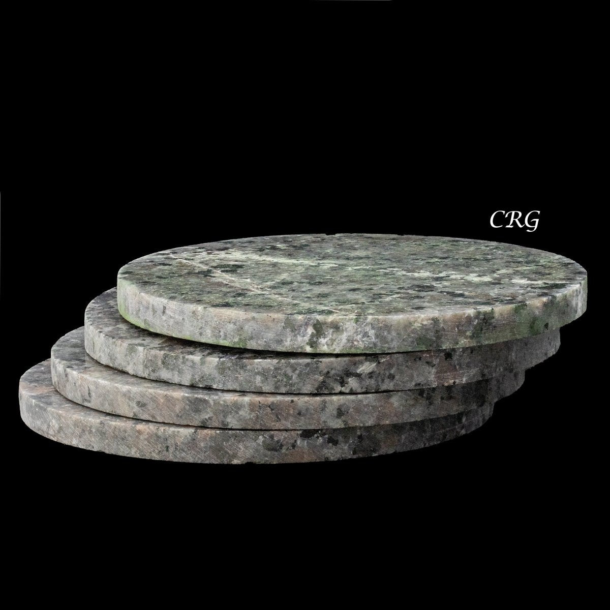 Syenite Disc Slab Coaster (4.5in)