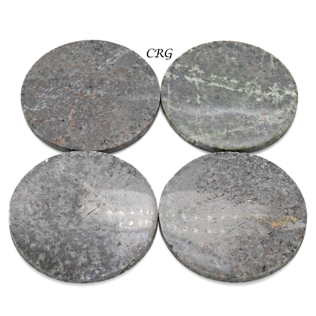 Syenite Disc Slab Coaster (4.5in)