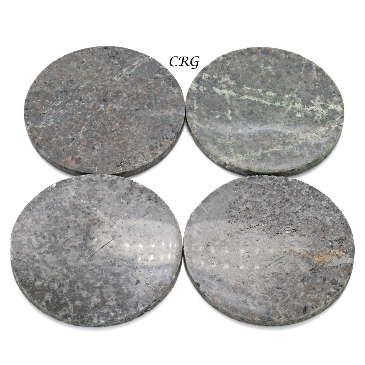 Syenite Disc Slab Coaster (4.5in)