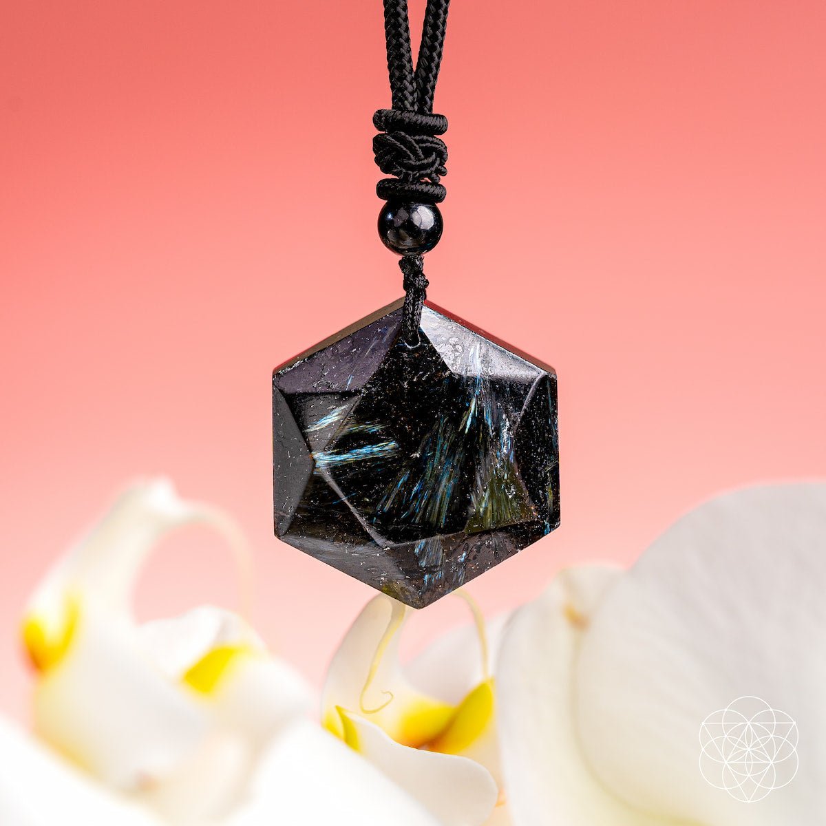 The Arfvedsonite Deep Healing Pendant