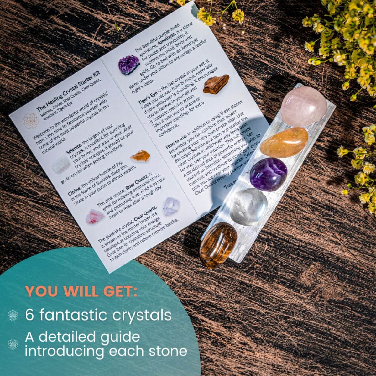 The Healing Crystal Starter Kit