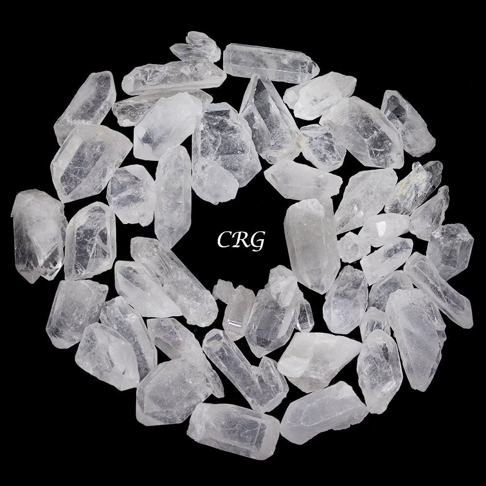 Thick Crystal Quartz Points / 20-60mm AVG - 1 KILO LOT