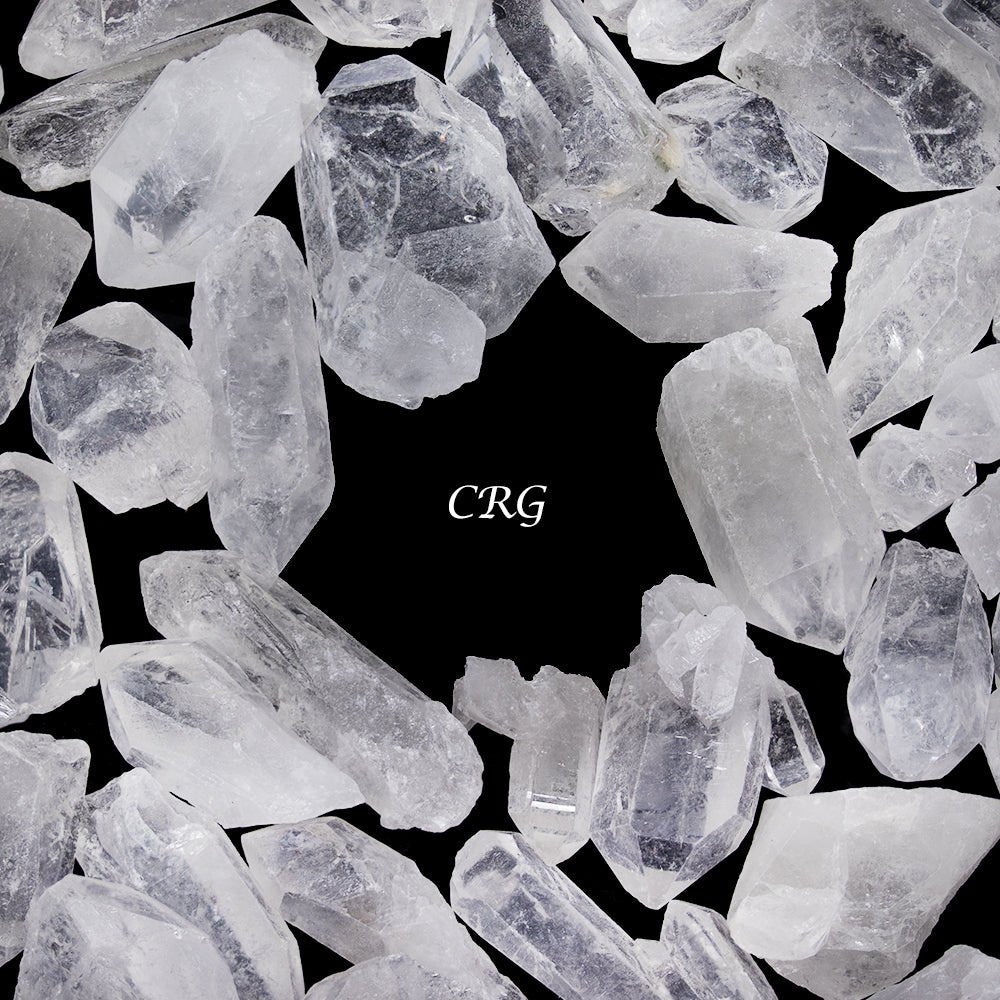 Thick Crystal Quartz Points / 20-60mm AVG - 1 KILO LOT