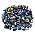 Titanium Aura Quartz Points (1 Pound) Size 1-3 Inches Polished Rainbow Crystal Lot