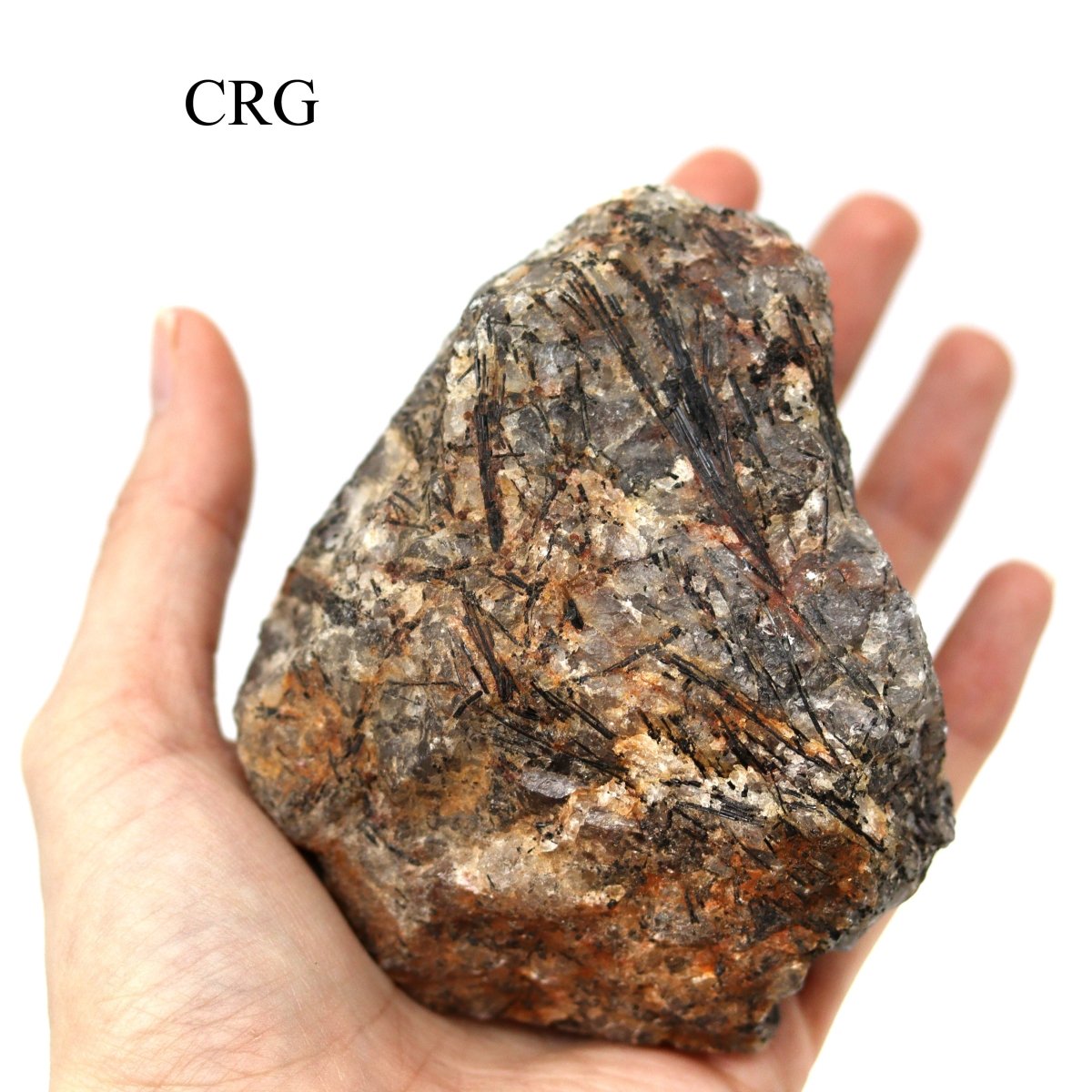 Tourmalated Quartz Rough Wholesale Lot 1 to 3 Inches (5 Kilograms)
