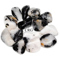 Tourmalated Quartz Tumbled (1 Pound) Size 1 to 2 Inches Wholesale Crystal Lot