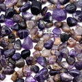 Tumbled Banded Mixed Amethyst / 20-50mm AVG - 1 KILO LOT