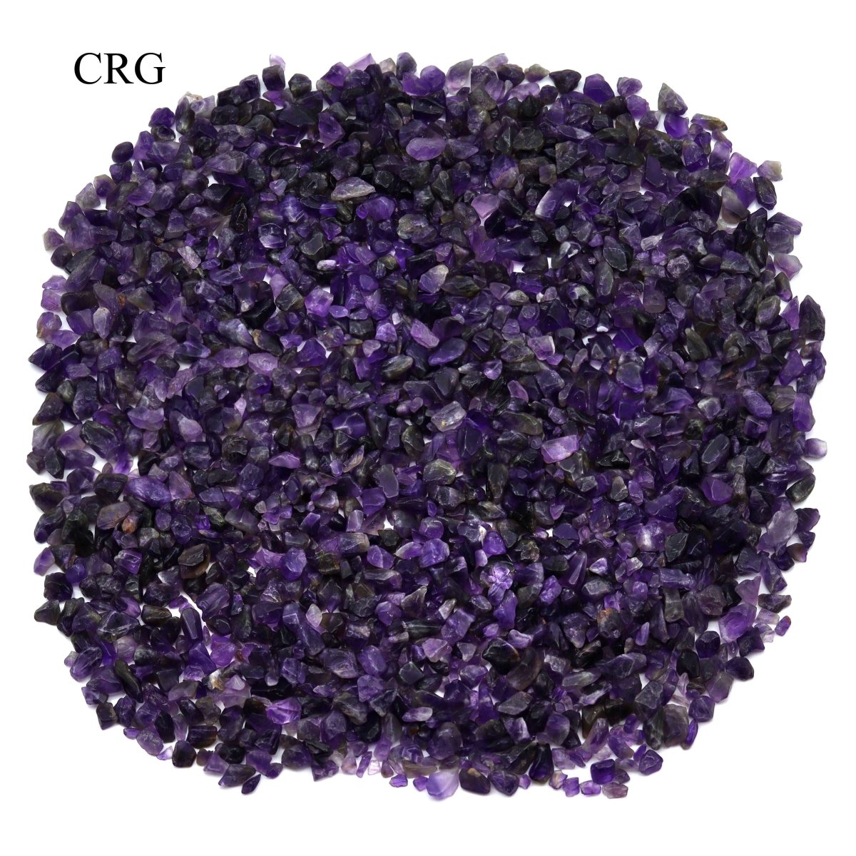 Tumbled Dark Amethyst Confetti Chips / 4-7mm AVG - 1 KILO LOT