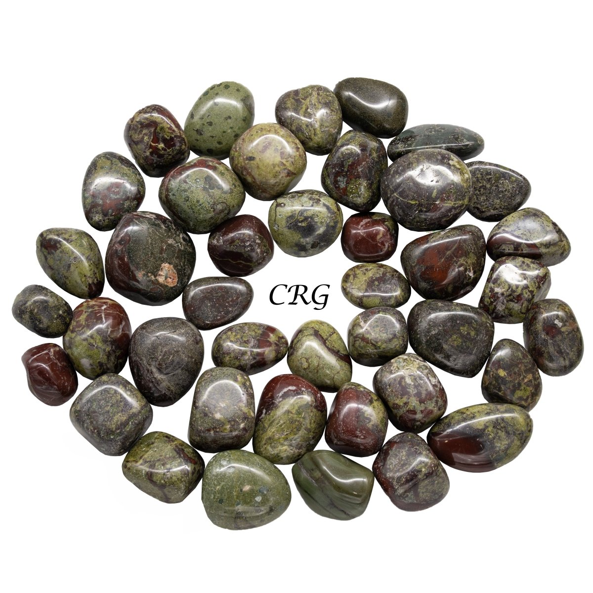 Tumbled Dragon Blood Jasper / 20-50mm AVG - 1 KILO LOT