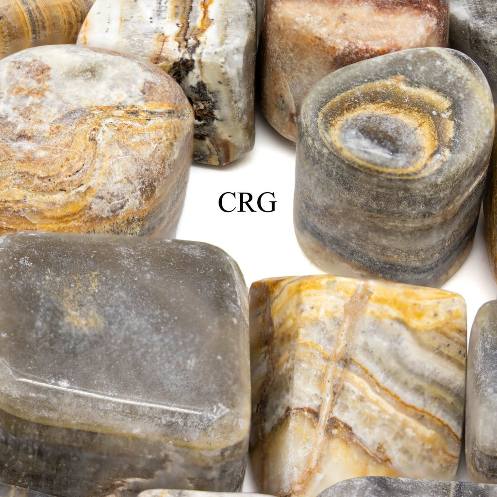 Tumbled Extra Quality Bumblebee Onyx / 1-2" AVG