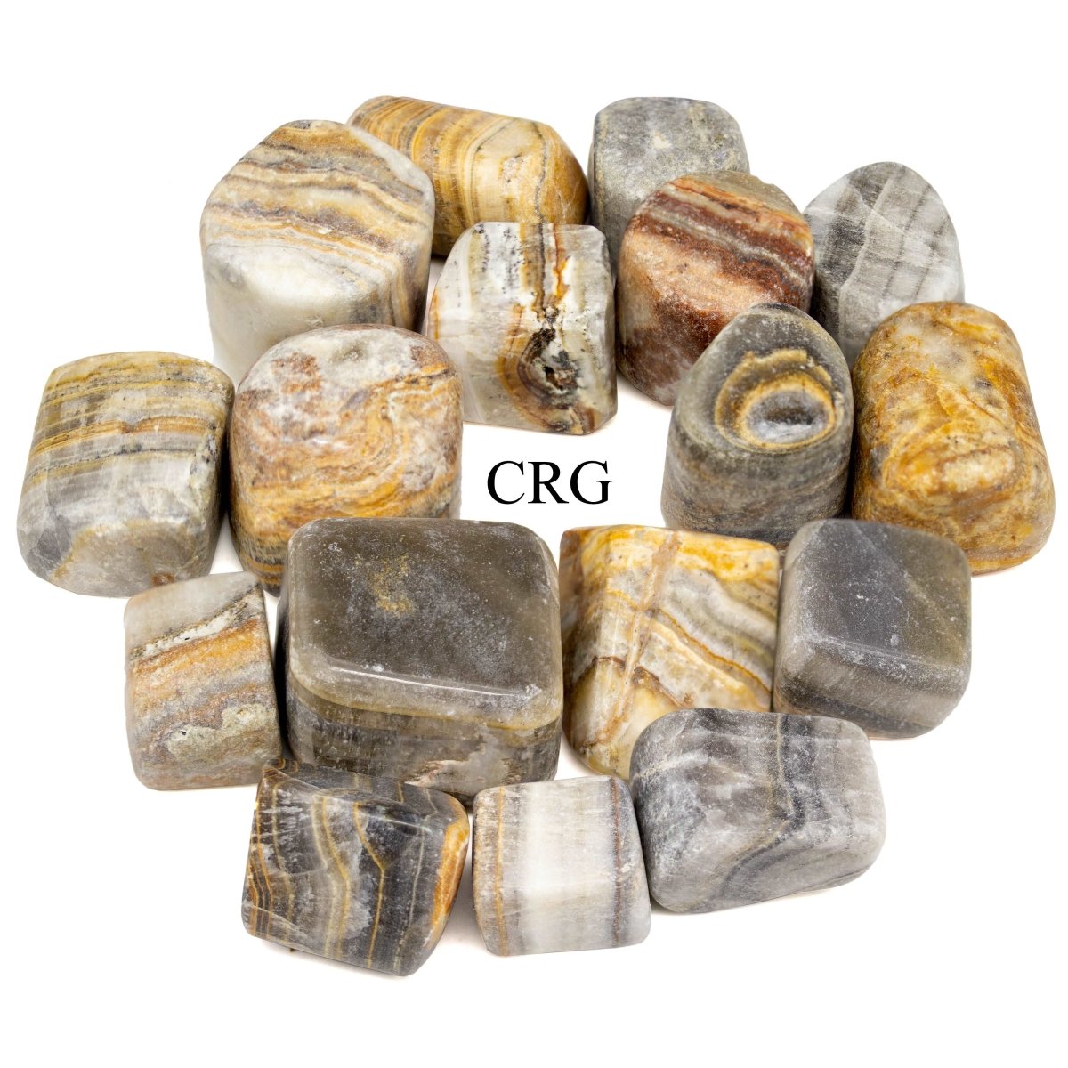 Tumbled Extra Quality Bumblebee Onyx / 1-2" AVG