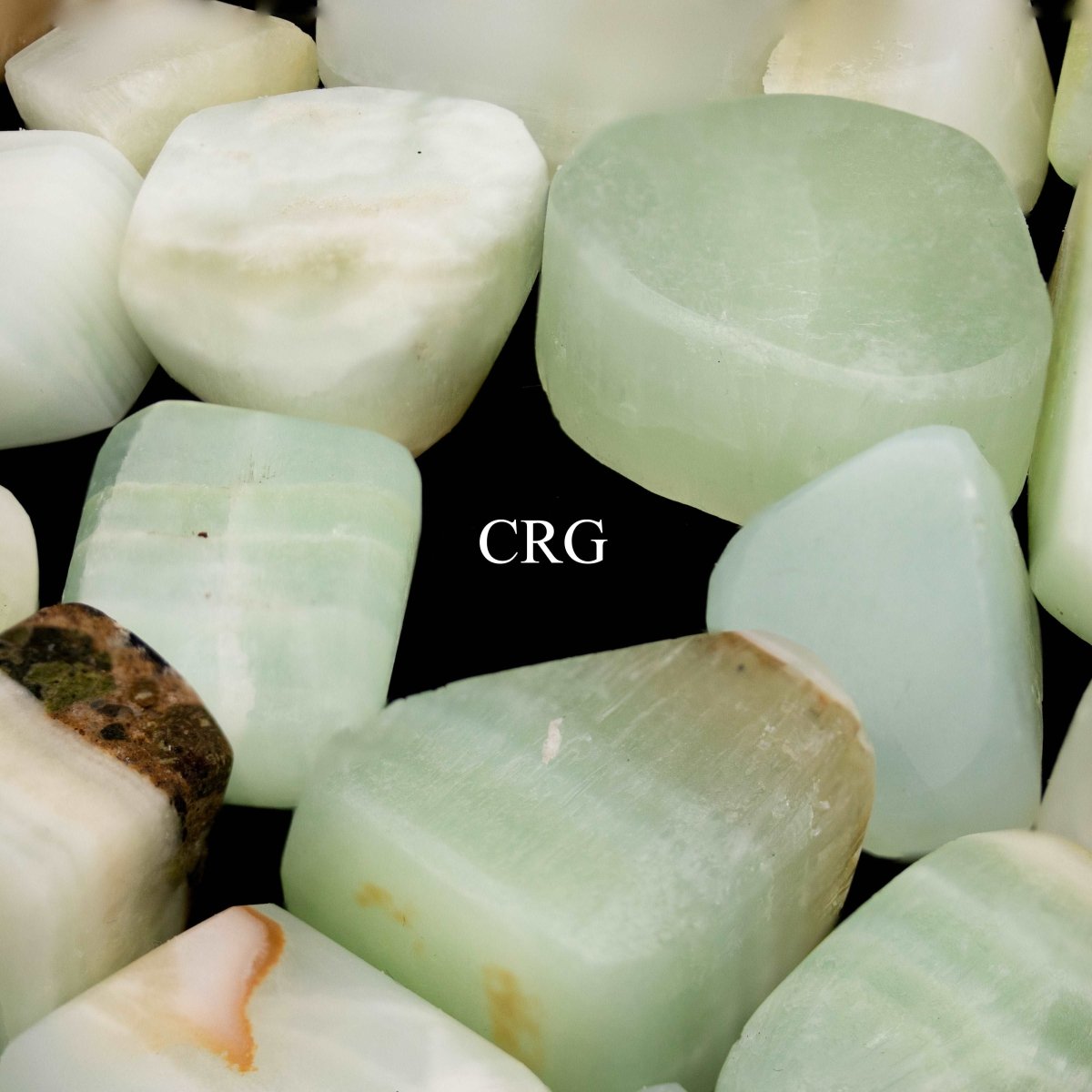 Tumbled Extra Quality Caribbean Calcite / 1-2" AVG - 1 KILO LOT