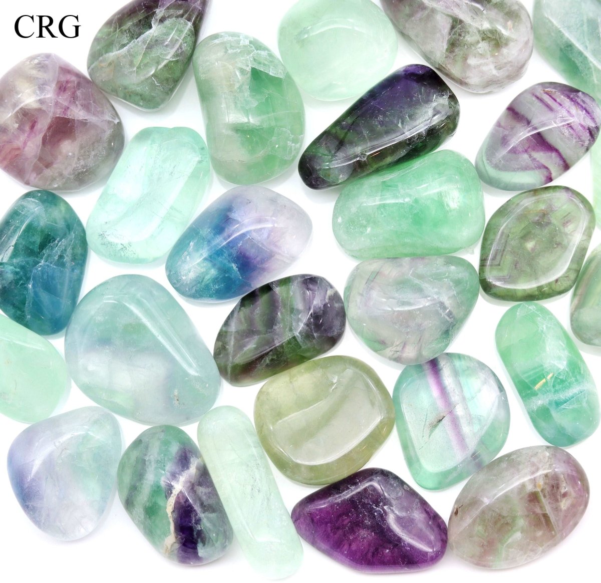 Tumbled Fluorite / 35-45mm AVG - 1 KILO LOT
