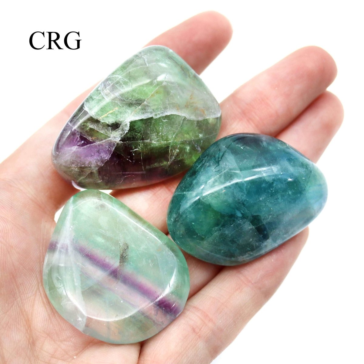 Tumbled Fluorite / 35-45mm AVG - 1 KILO LOT