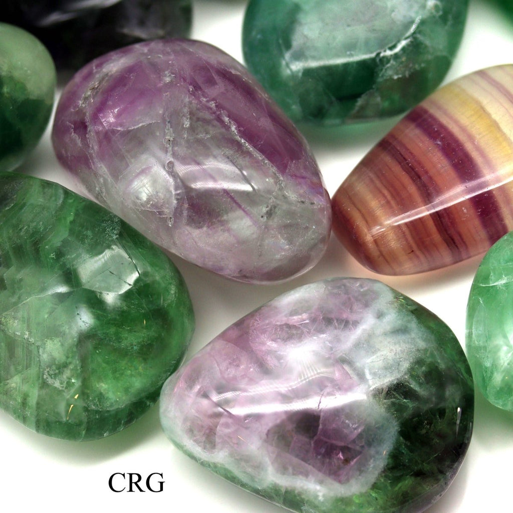 Tumbled Fluorite Gallets / 45-60mm AVG - 1 KILO LOT