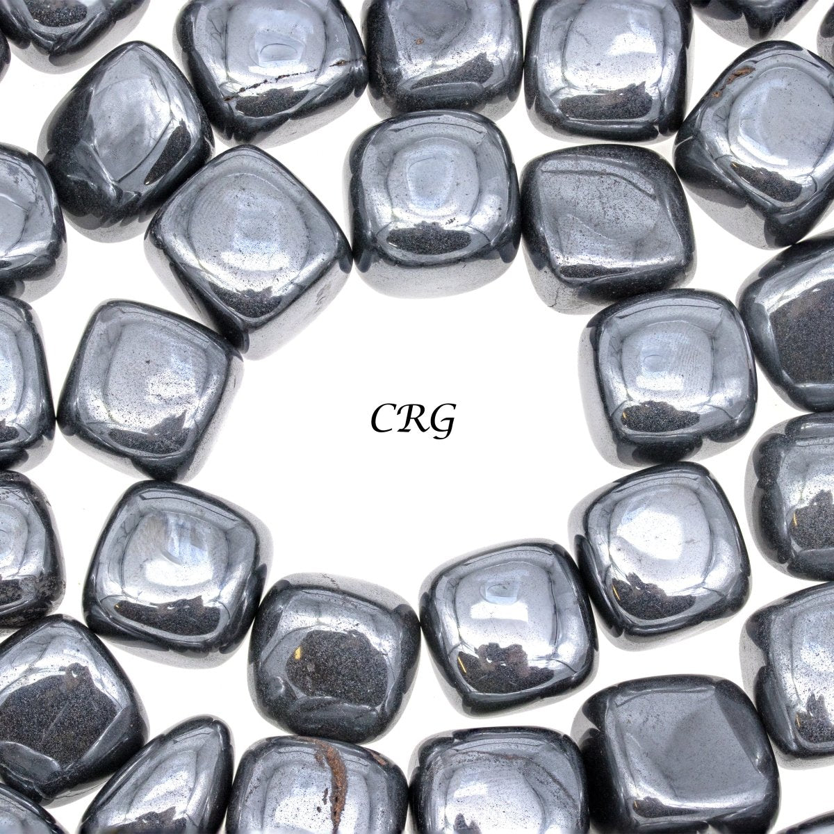 Tumbled Hematite / 1-2" AVG - 1 KILO LOT