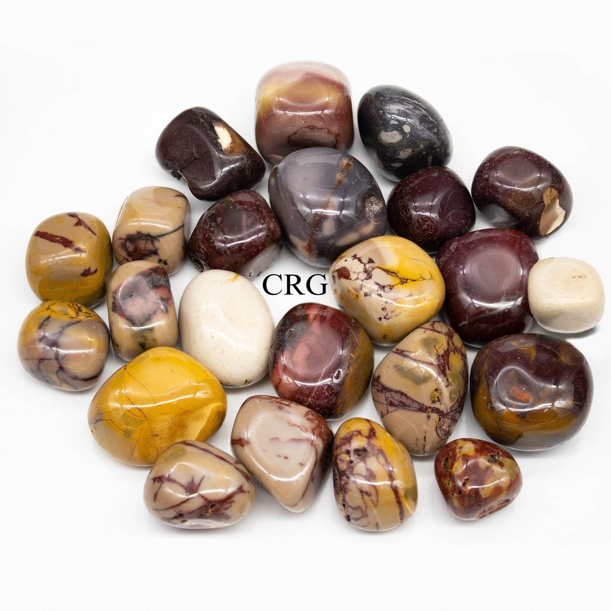Tumbled Mookaite (20-50 mm) Polished Crystal Wholesale Lot