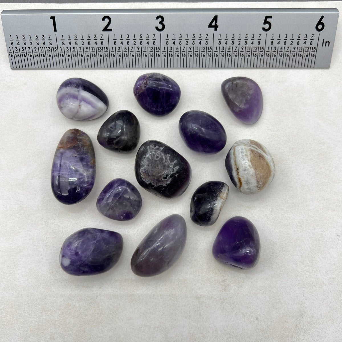 Tumbled Multicolor Amethyst / 20-40mm AVG - 1 KILO LOT