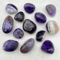 Tumbled Multicolor Amethyst / 20-40mm AVG - 1 KILO LOT