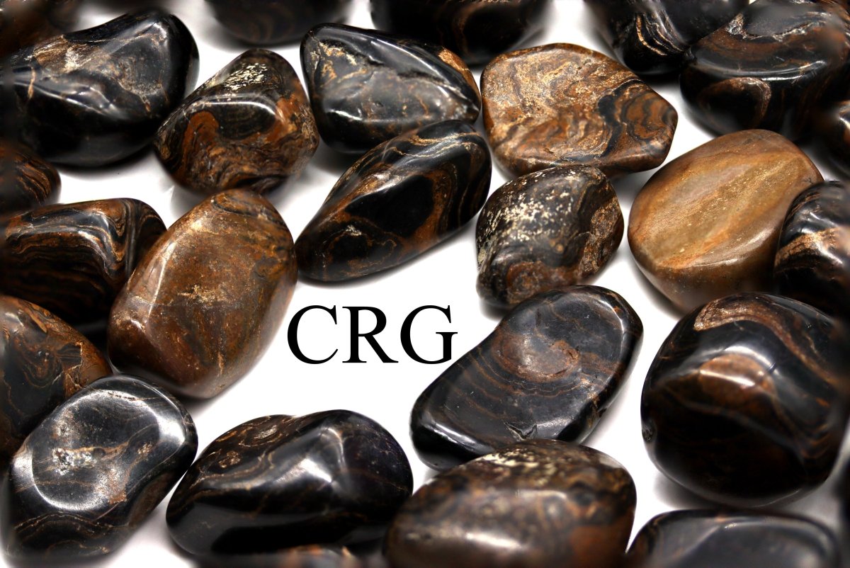 Tumbled Stromatolite (20-35 mm) (1 Kilogram) Tumbled Crystal Wholesale