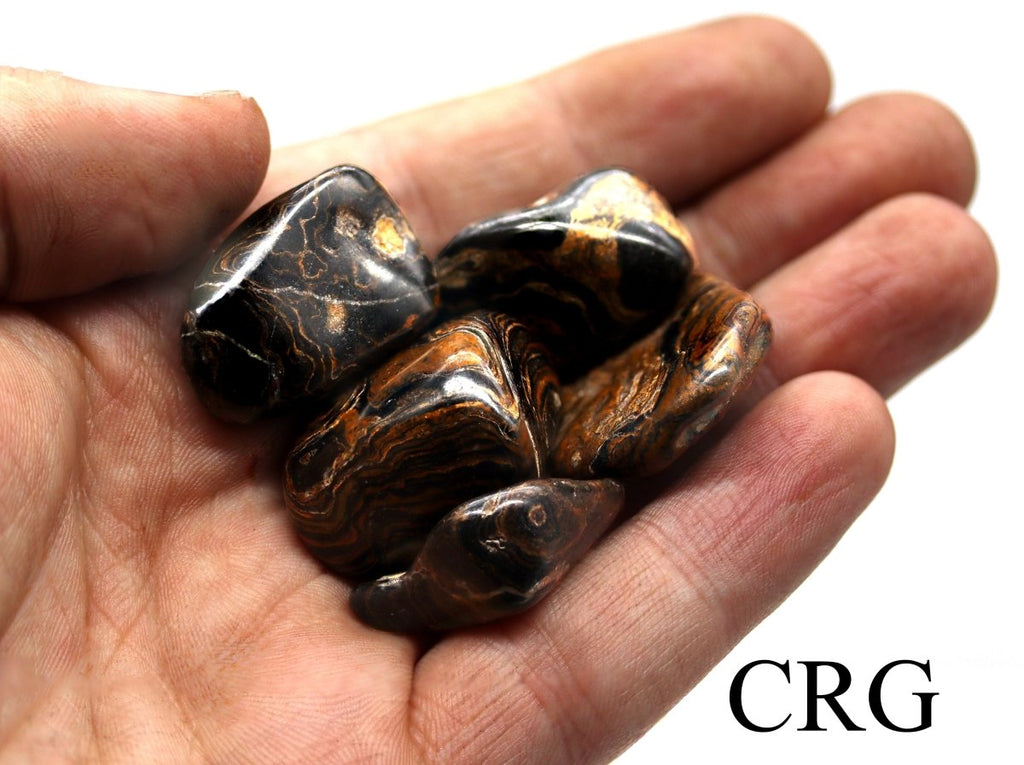 Tumbled Stromatolite (20-35 mm) (1 Kilogram) Tumbled Crystal Wholesale