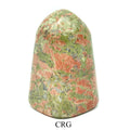Unakite Polished Standing Freeform Boulder Size 3 to 5 in - 1 Piece