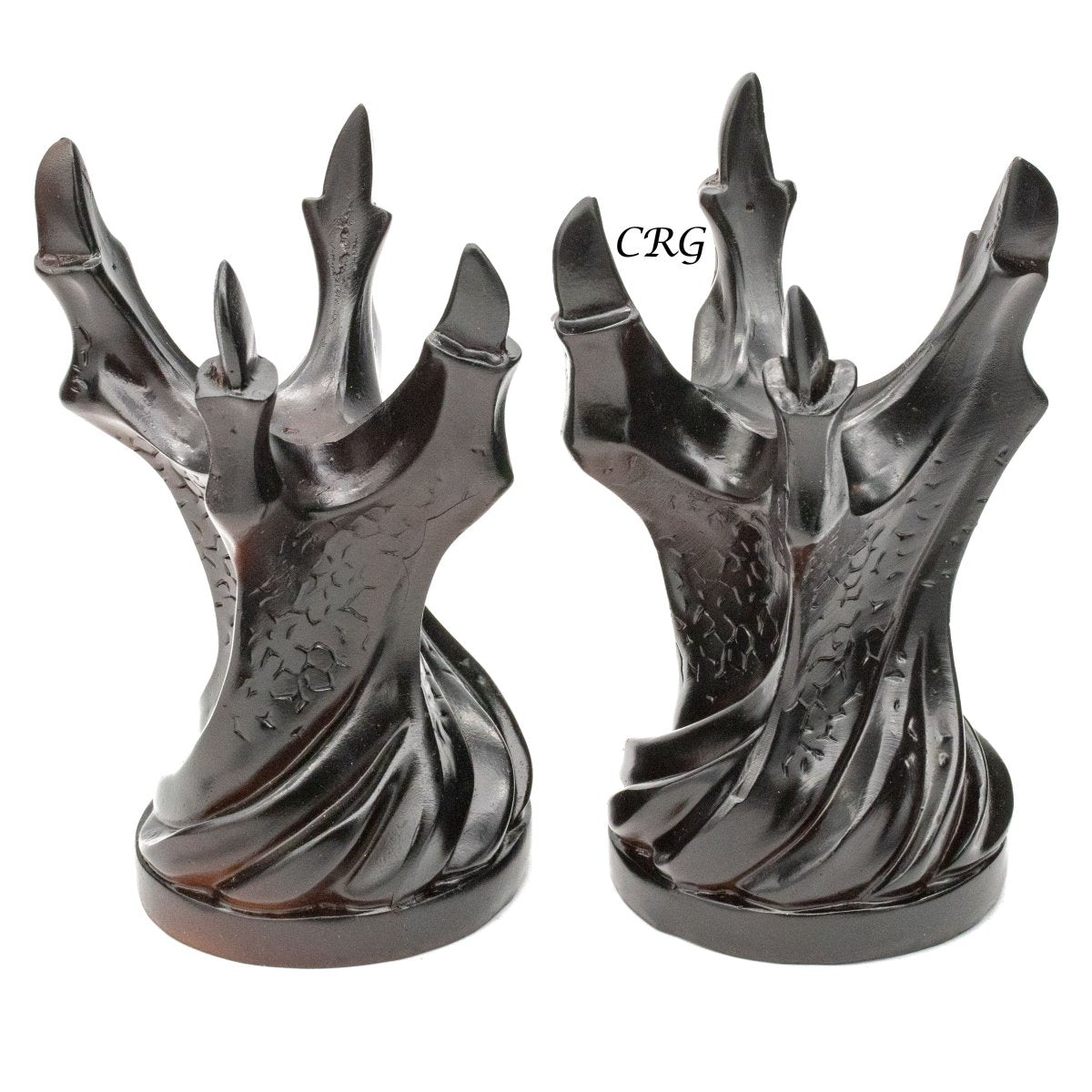 Wooden Claw Sphere Holder Display (1 Piece) Size 5 Inches Home Decor Stand