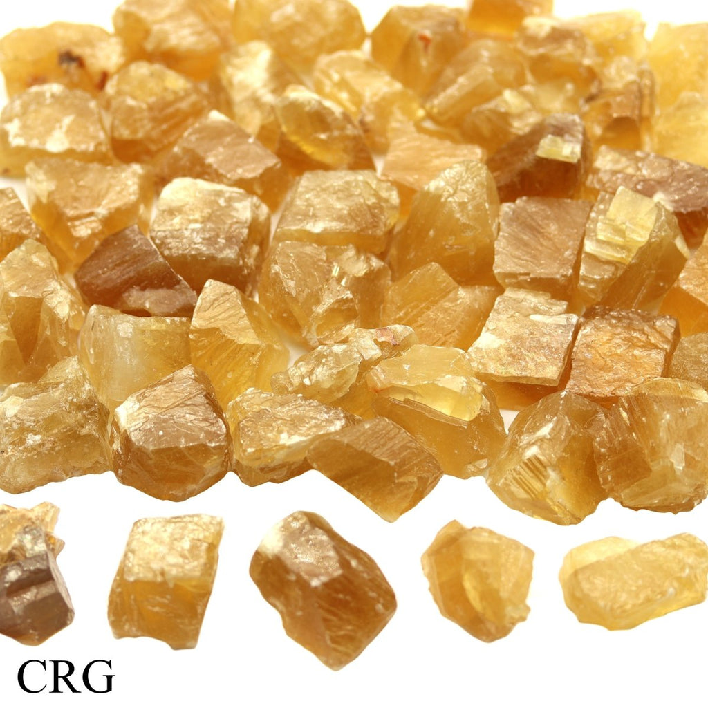 Yellow Honey Calcite / 2-3.5" AVG - 1 KILO LOT