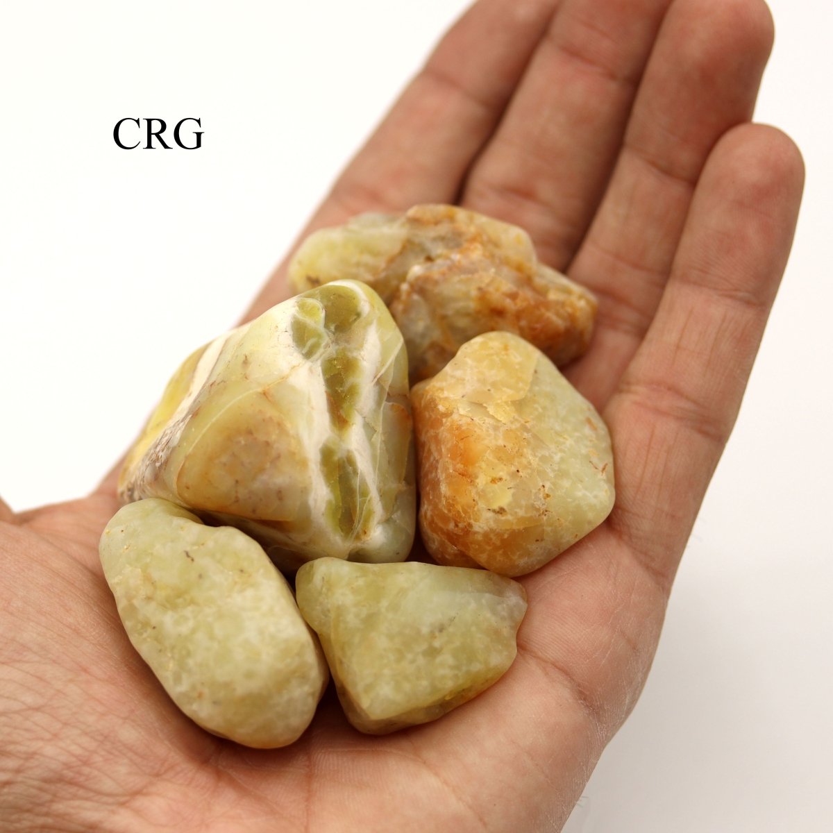 Yellow Opal Rough Rock (8 Ounces) Size 0.5 to 2 Inches Crystal Gemstone Minerals