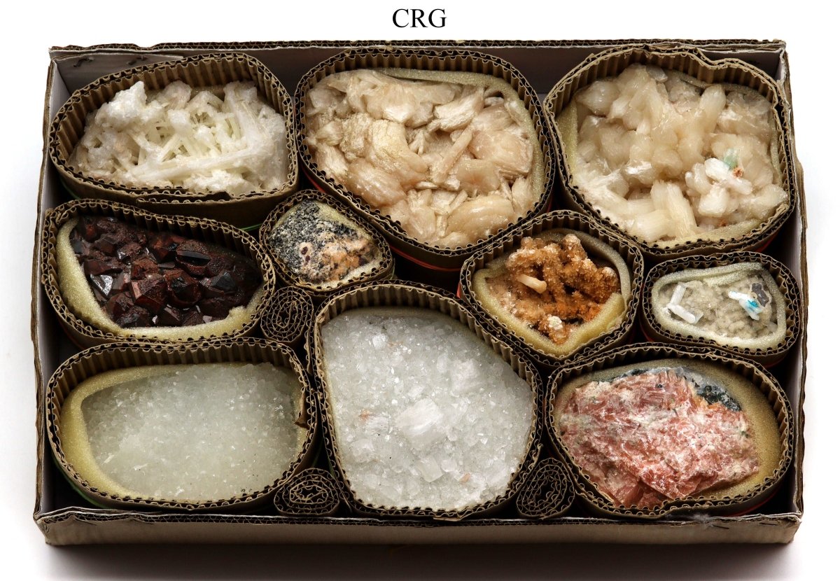 Zeolite Specimen High Quality/ Showcase Flat/ Bulk Wholesale Crystals